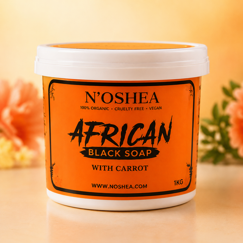 N’OSHEA African Black Soap Paste – Carrot & Kojic